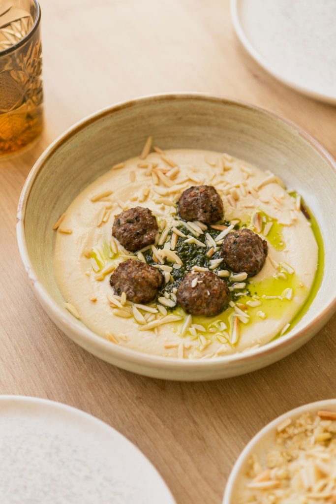 Crema de garbanzo
