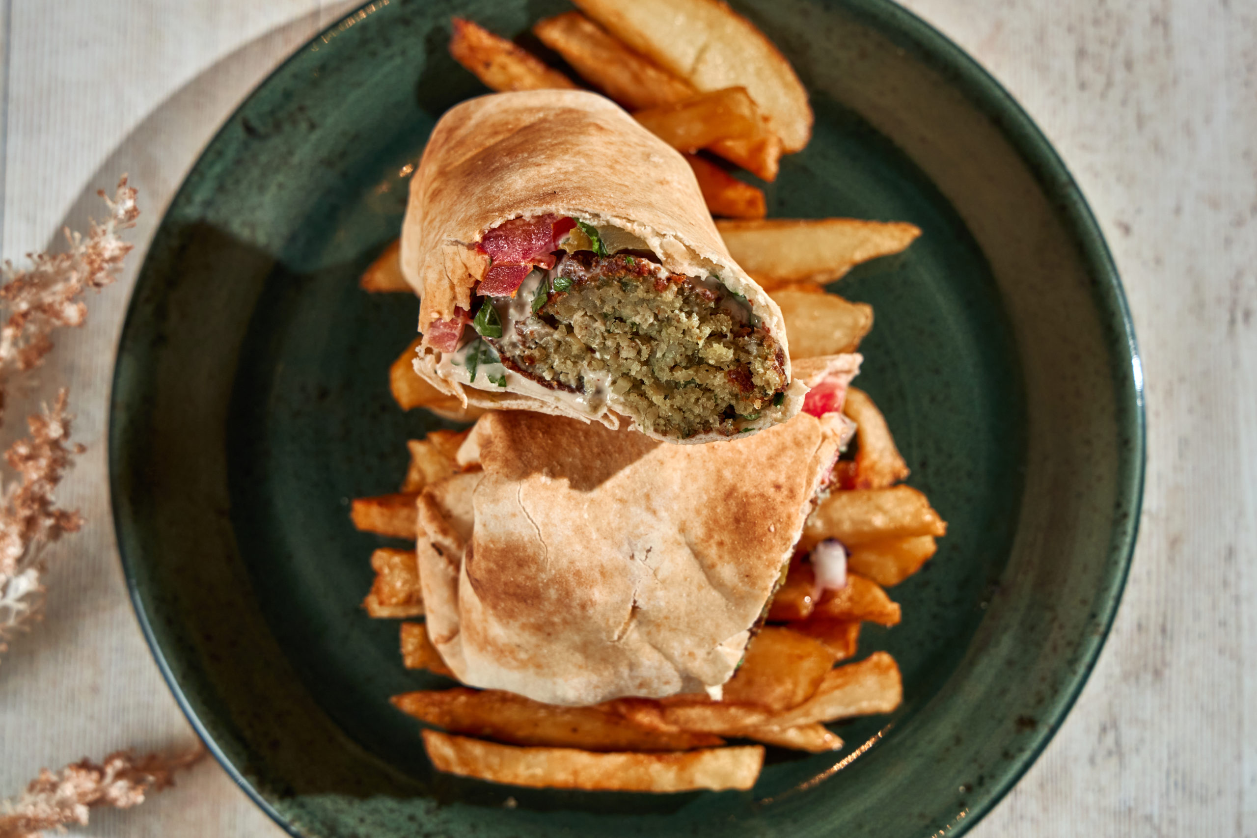 ENROLLADO FALAFEL